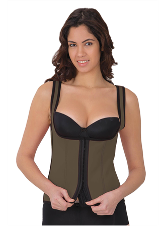 Ten MI 9173 Terletici Agraflı Göğsü Açık Atlet Korse