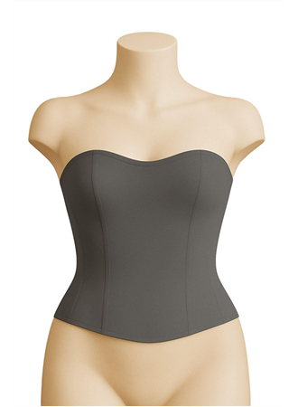 Gri MI Emay 9155 Terletici Korse Büstiyer