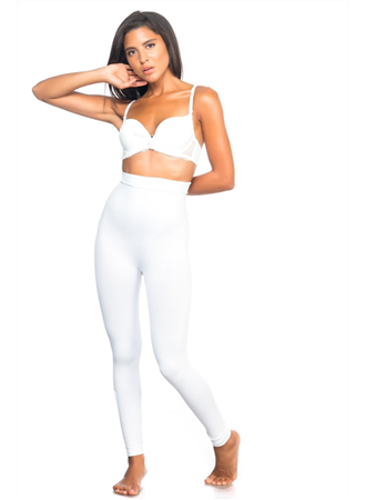 Beyaz MI Emay 2045 Anti Selülit Tayt Korse