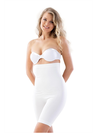 Beyaz MI Emay 2006 Yüksek Bel Uzun Paçalı Korse