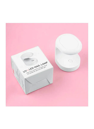 Mini Uv Led Işık Oje Tırnak Kurutucu Tasarımlı Express Protez Tırnak Kiti Kurutma Cilası (