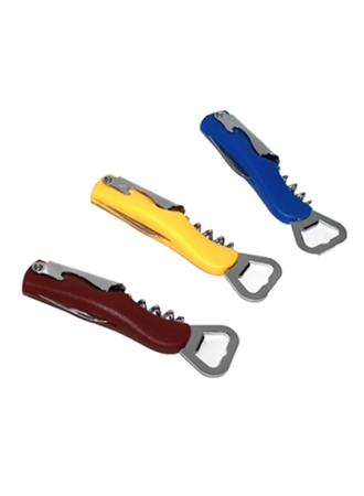 Çok Amaçlı ve Kullanışlı Metal Tirbişon - Açacak 4 Fonksiyonlu (