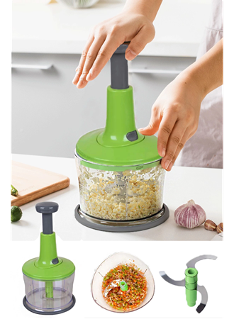 Basmalı Çelik Bıçaklı El Rondosu (