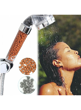 Su Arıtmalı Duş Başlığı Tasarruflu Boncuklu Banyo Duş Başlığı (