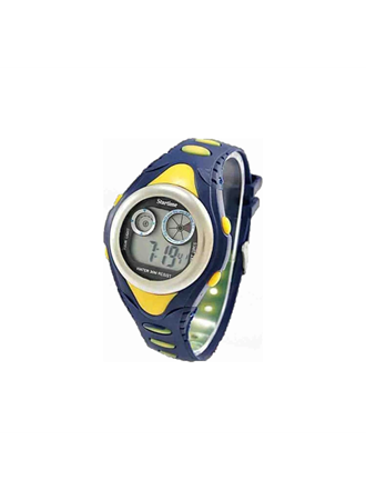 Sarı Lacivert Taraftar Dijital Çocuk Saati (