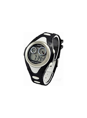 Siyah Beyaz Taraftar Dijital Çocuk Saati (