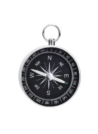 -Mini Paslanmaz Alüminyum Pusula G44-2b (