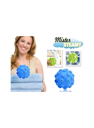Mister Steamy Buharlı Çamaşır Kurutma ve Ütü Topları (2'li) (
