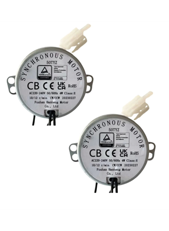 2 Adet 50 TYZ 10/12 RPM Kuluçka Motoru Viyol Çevirme (