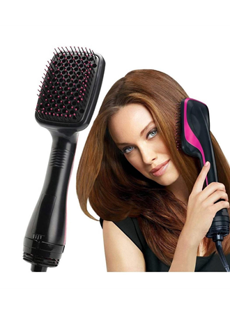 Elektrikli Hava Üflemeli 2 İn 1 Saç Düzleştirici Fön Tarağı (