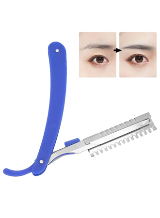 Günlük Zarif Katlanır Kaş Düzelticil Paslanmaz Çelik Kaş Düzenleyici (