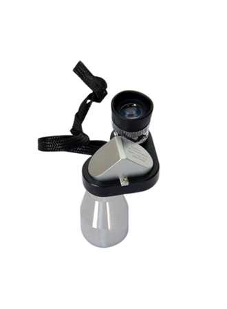 8x20 Tekli Dürbün Monoküler Mini Dürbün Kırmızı Camlı Avuç Içi Dürbünü (