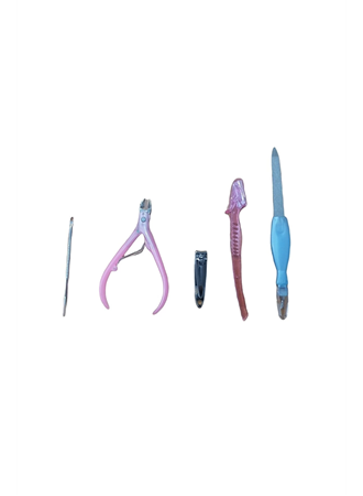 Pratik 5 Parça El Ayak Bakım Manikür Pedikür Seti (