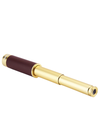 25x30 Panda Korsan Dürbün Deri Kaplama Avuç İçi Monoküler Dürbün (