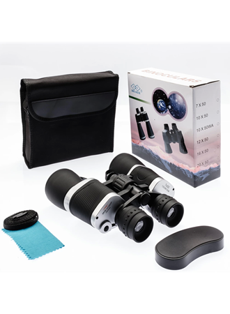 7x50 Güneş Filtreli Profesyonel El Dürbünü 1000m/56m – Siyah (