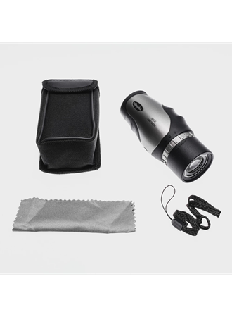 30x30 Tek Gözlü Ayarı Gerektirmeyen Perma Focus Otomatık Netleme Dürbün Gri (