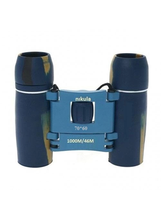 70x60 Cepte taşımalı Kauçuk kaplamalı Mini Dürbün mavi (