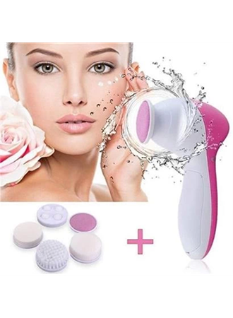 Pilli Yüz Cilt Temizleme Cihazı Siyah Nokta Peeling Fırça Seti Vücut Yüz Bakımı Masaj Aleti (