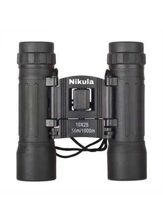 10X25 Av Dürbünü -56M/1000M - Kauçuk Kaplama Siyah (