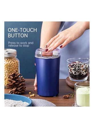 Kahve ve Baharat Öğütücü Paslanmaz Çelik Kahve Değirmeni Yedek Bıçak Hediyeli (