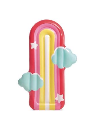 Intex Gökkuşağı Desenli Bulutlu Yatak 175cm -58729