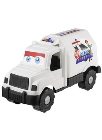 Ambulans Ekip Arabası - Plastik 27cm - KS-781