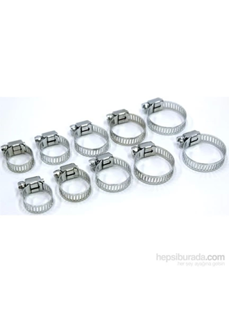 10 Değişik Kelepçe Seti Clamp Set (