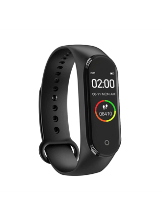 M4 Akıllı Saat Bileklik Kalp Hızı Kan Basıncı Nabız Pedometre Smart Watch (