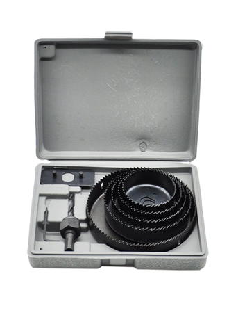 8 Parça Karbon Çelik-panç-delik Açma Testere Seti (