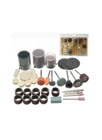 105 Parça Taşlama Zımpara Dremel Gravür Oyma Aksesuar Set (