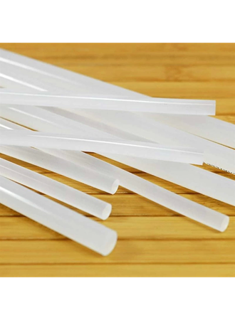 Şeffaf Sıcak Silikon Çubuğu Mum Silikon Kalın 1 Kg 30 Cm (
