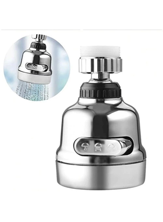 3 Fonksiyonlu Krom Kaplama Oynar Musluk Başlığı (