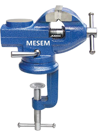 Dönerli Tezgah ve Masa Mengene Mini 60 Mm (