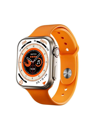 Gs Ultra 8 Max 45mm Kordon Kilitli Watch 8 Ultra 2.08 Ekran Akıllı Saat - Konuşma Özellikli (