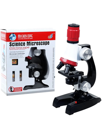 Eğitici Mikroskop Kiti Zoom Led Işıklı 100x 400x 1200x ST1200X (