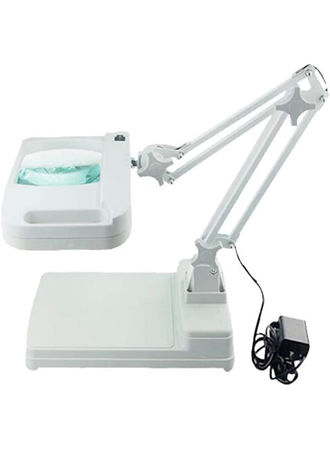 -5X 10X Büyüteç - LED Işıklı Süper Parlak Enerji Tasarruflu Masa Lambası Lt-861 (