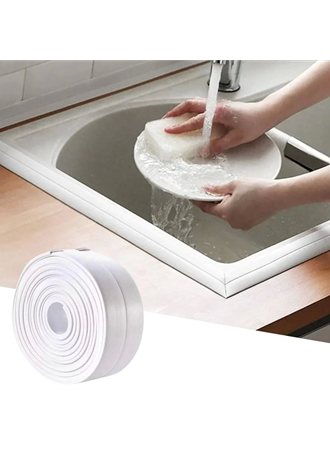 Su Sızdırmaz Banyo Mutfak Lavabo Küvet İzolasyon Şerit Bant,lavabo Kenar Bandı 3.2 Mt X 38 Mm (