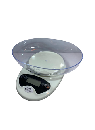 Hazneli Mutfak Terazisi SH-136 - 5 Kg Hassas Dijital Tartı (