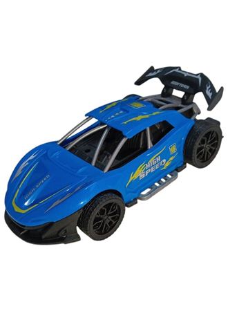 Sürtmeli Yarış Arabası - Mavi