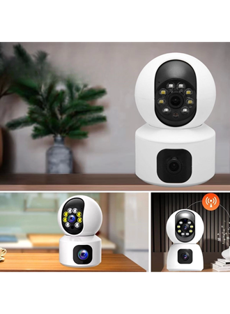 Çift Kameralı Kablosuz Bağlantılı Gece Görüşlü Ev Tipi Güvenlik Kamerası YoSee (