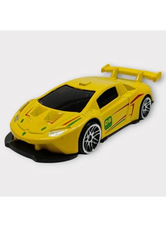 Metal Mini Arabalar 8 cm - Sarı - 1