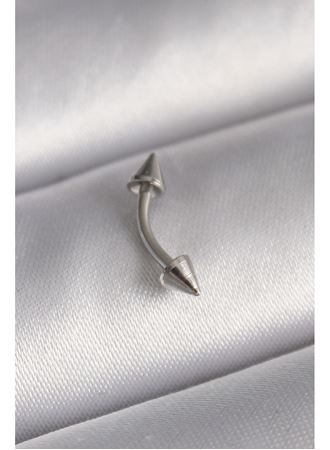316L Çelik Gümüş Renk Çivi Model Piercing