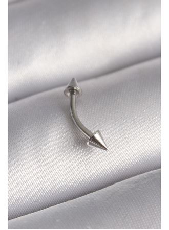 316L Çelik Gümüş Renk Çivi Model Piercing