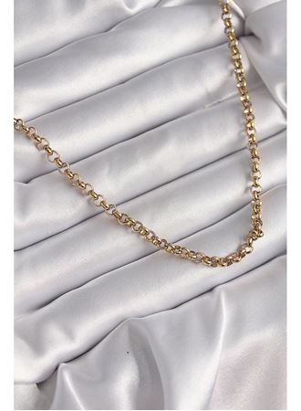 316L Çelik Gold Renk Kadın Kolye