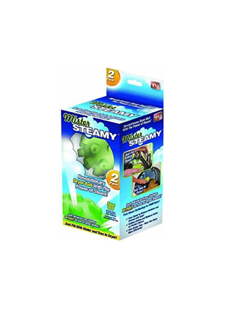 Mister Steamy Buharlı Çamaşır Kurutma ve Ütü Topları Pratik 2'li (