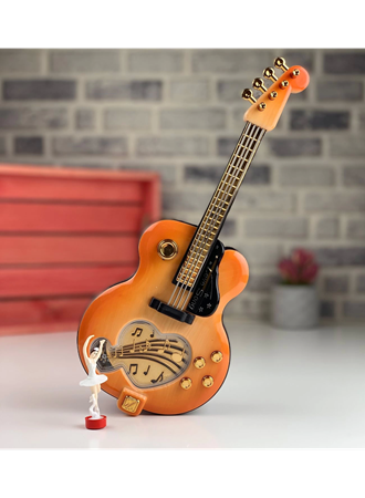 Gitar Görünümlü Nostaljik Müzik Kutusu (