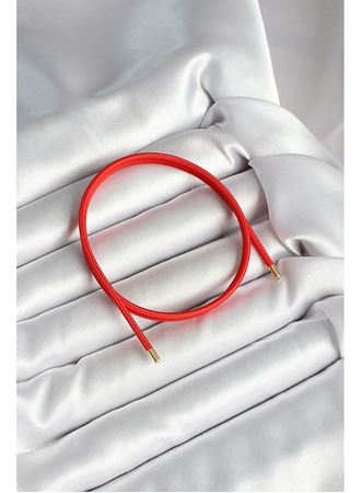 Mıknatıslı Kırmızı Renk Sarmal Kadın Bileklik