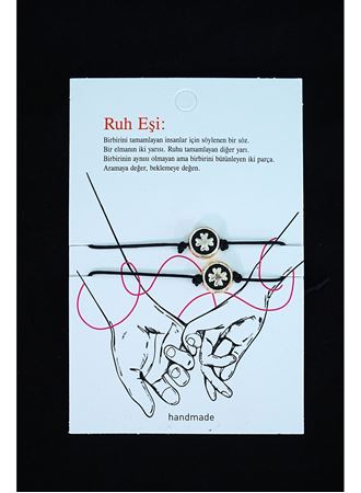 Ruh Eşi Yonca Bileklik Arkadaş Şans Bilekliği