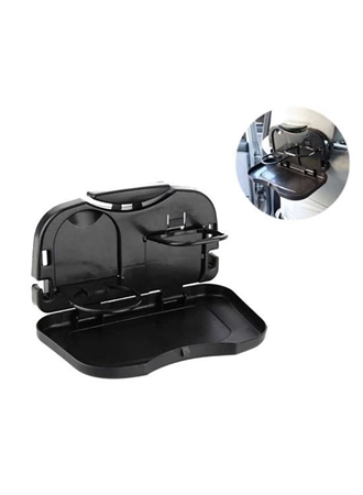 Araç Katlanır Tepsi Koltuk Arkası Katlanır Seyahat İçin Siyah Renk (