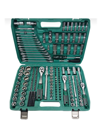 Çok Fonksiyonlu Lokma Anahtar Seti 216 Parça Lokma Anahtar Seti (